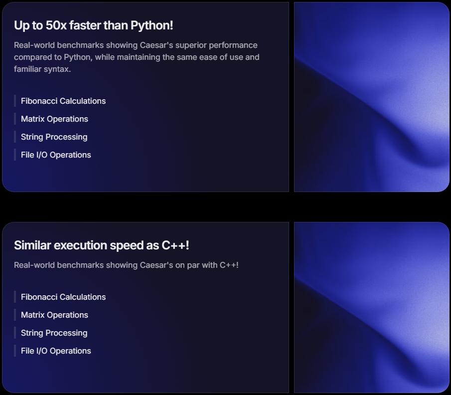 Caesar Performance Benchmarks
